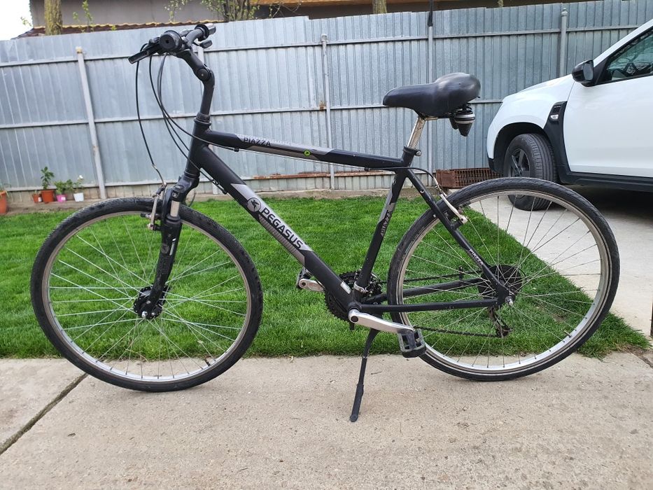 Bicicleta Aluminiu Pegasus Piazza echipata Shimano