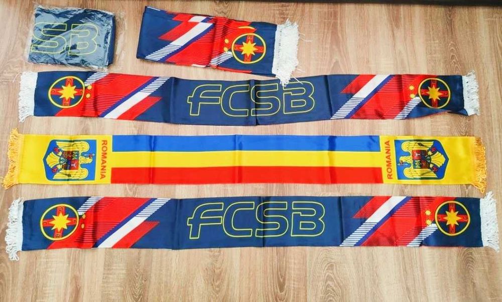 Eșarfă FCSB Fotbal Club FCSB / Eșarfa Romania, preț pe bucata