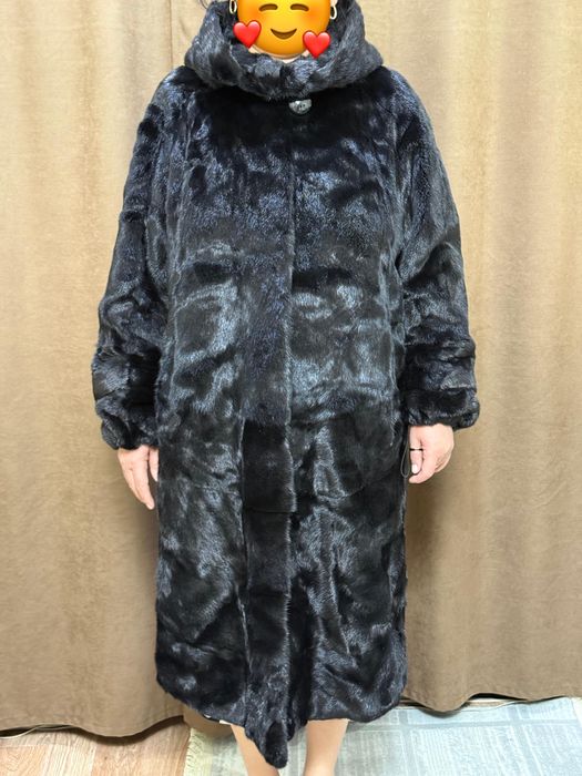 Натуральная норковая шуба