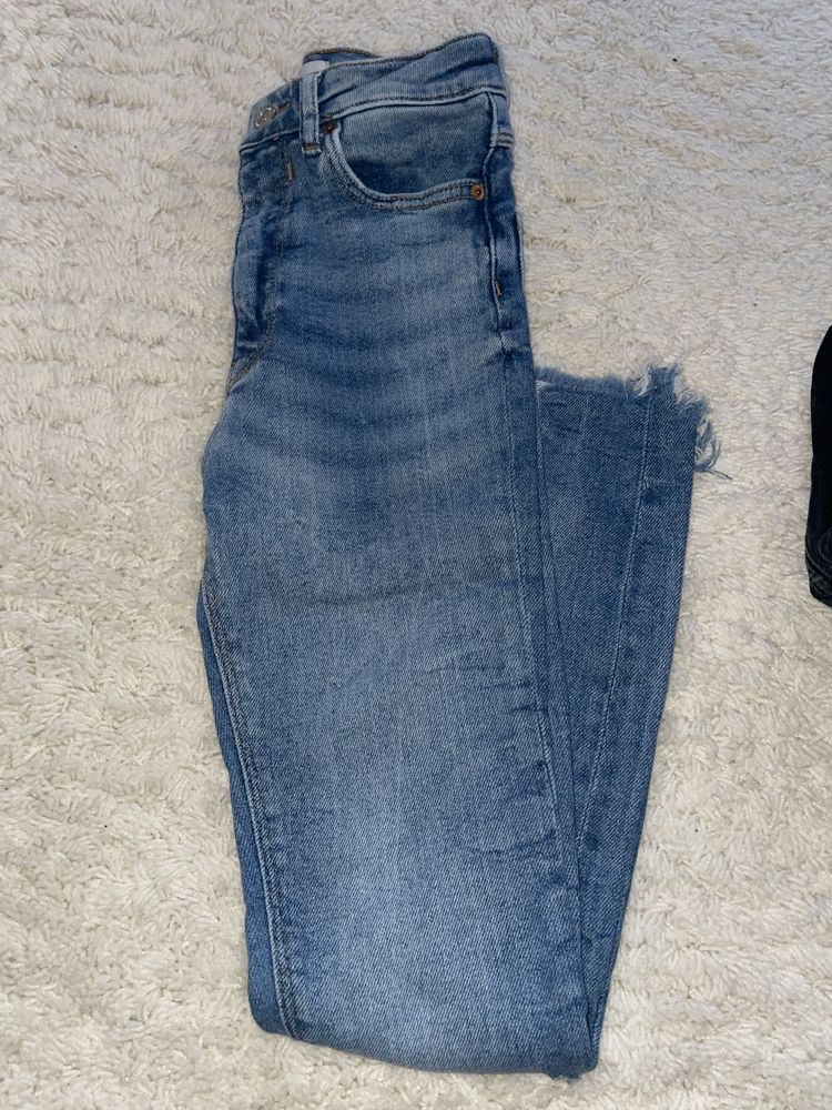 Дънки на Zara, Slim, Mom fit
