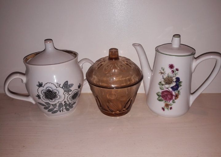 Новый! Чайник сахарница ваза крышки