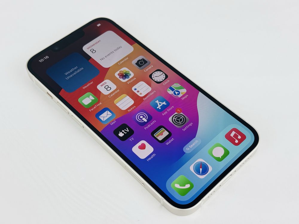 Apple iPhone 14 128GB Starlight Отличен! Гаранция!