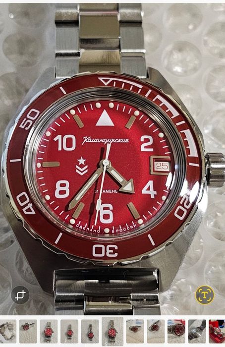 Vostok Komandirskie 650841 – ceas mecanic automat, original Rusia, ca