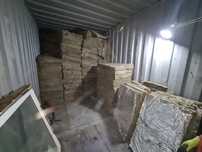 Vata minerala bazaltica cu folie de aluminiu 100x60x10