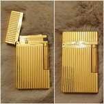 Brichetă S.T. Dupont L2 ( placat cu aur )