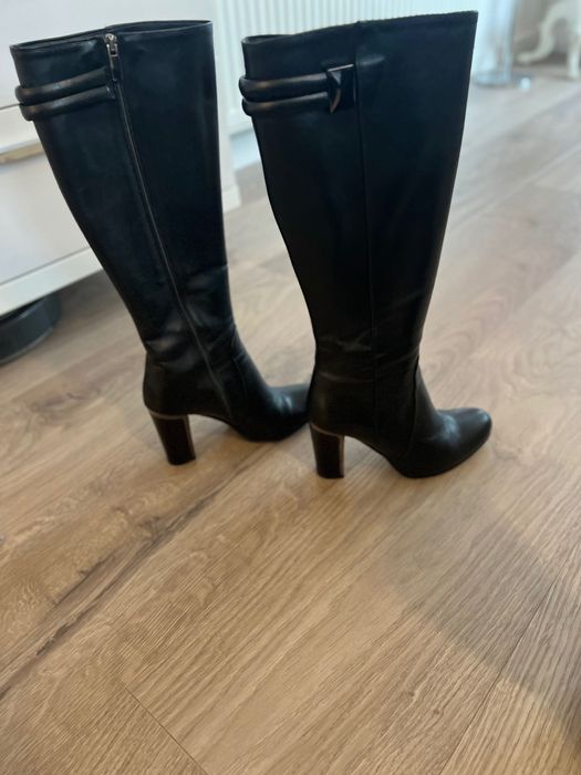 Cizme din piele , Musette, Massimo Dutti