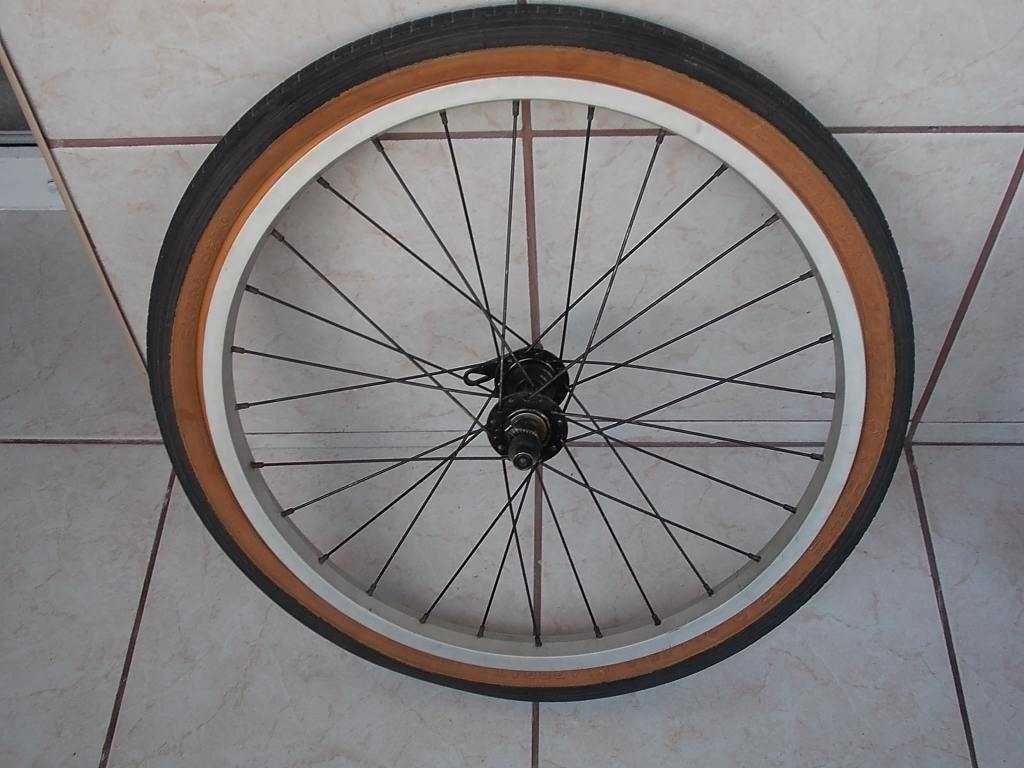 Roata fata bicicleta 20 inch MTB,janta aluminiu si anvelopa