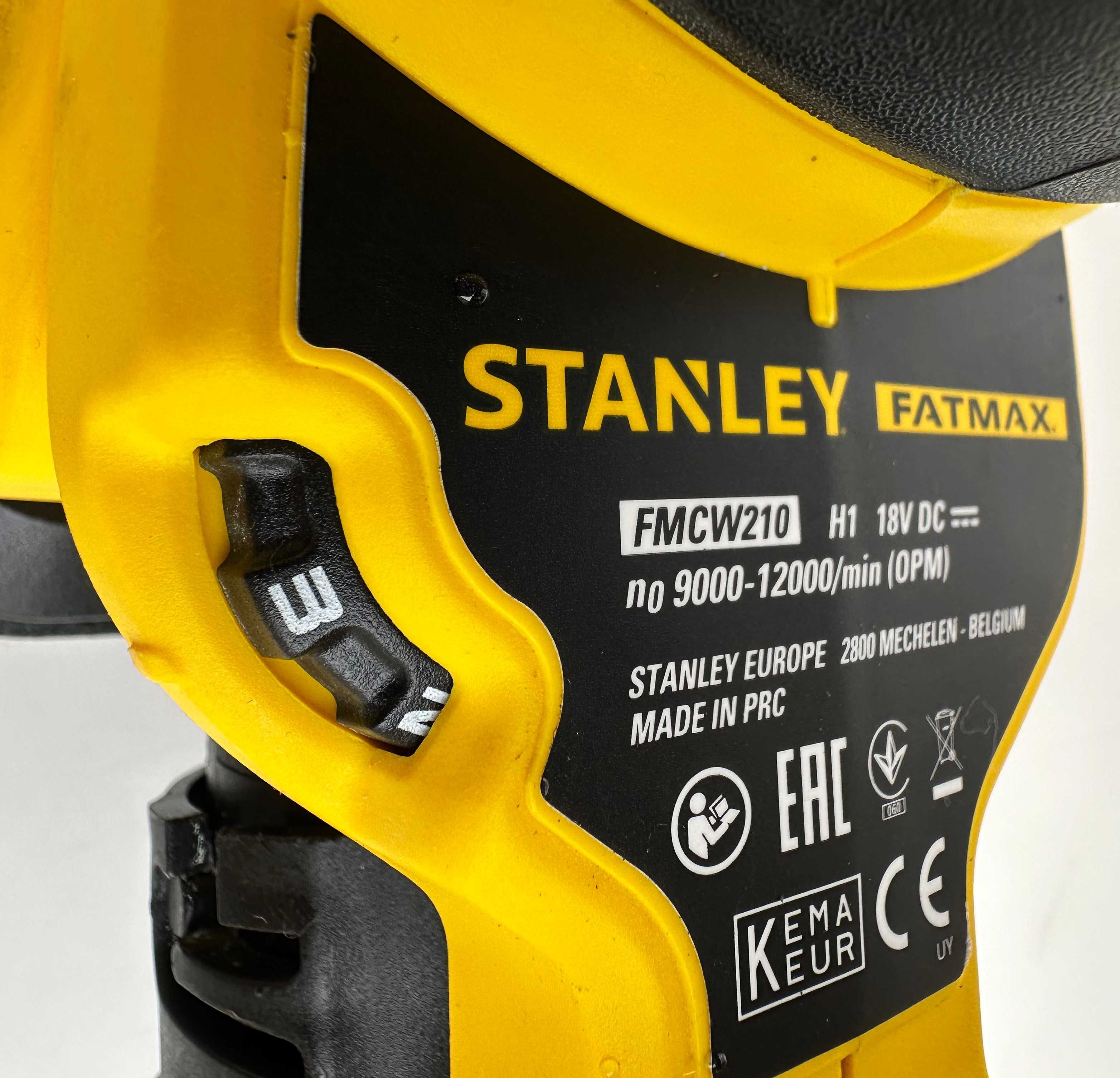 Stanley Fatmax Сет - Акумулаторен ъглошлайф, зеге, импакт, виброшлайф