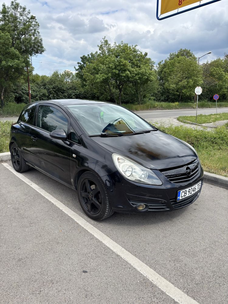 Opel Corsa Бензин-Газ, панорама, всичко платено