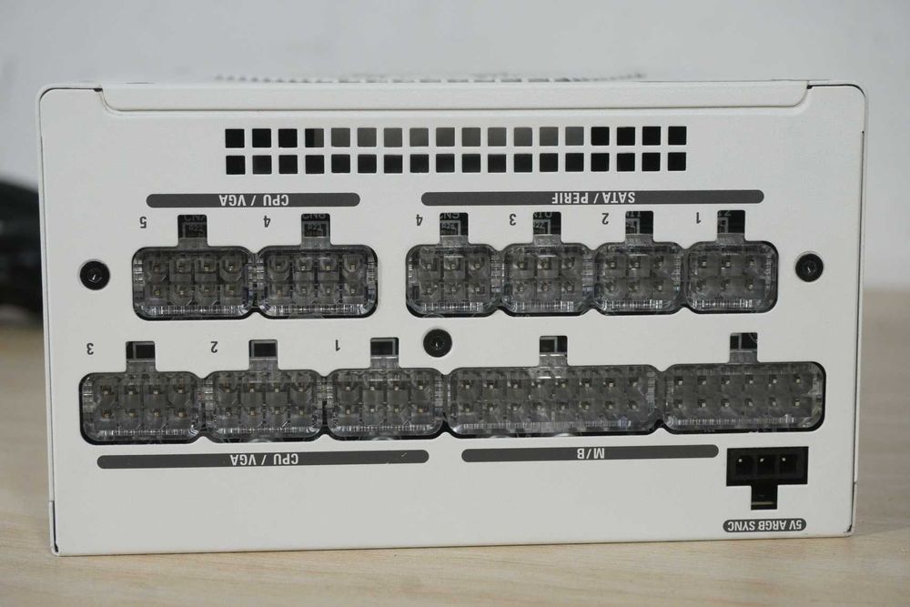 Захранване PSU 850W Super Flower RGB White 80+ Gold / Вкл.ДДС