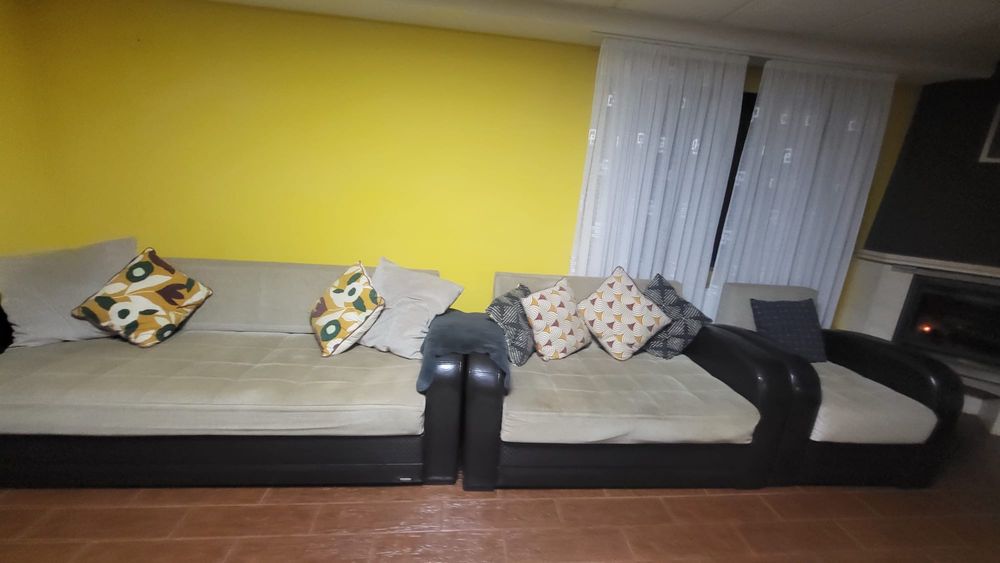 Vand canapea sezut 3-2-1, plus doua fotolii