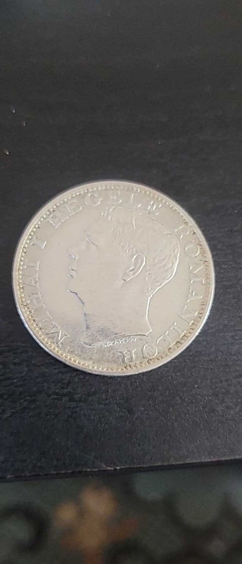 Moneda argint 500lei 1944 veritabilă