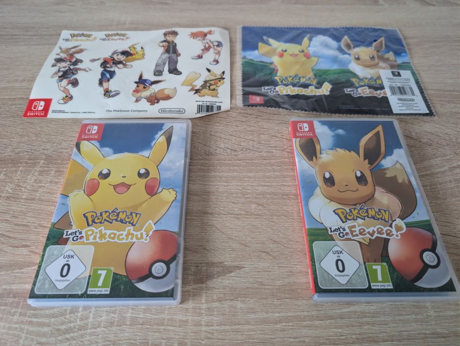 Pokemon Let's Go Eevee si Let's Go Eevee