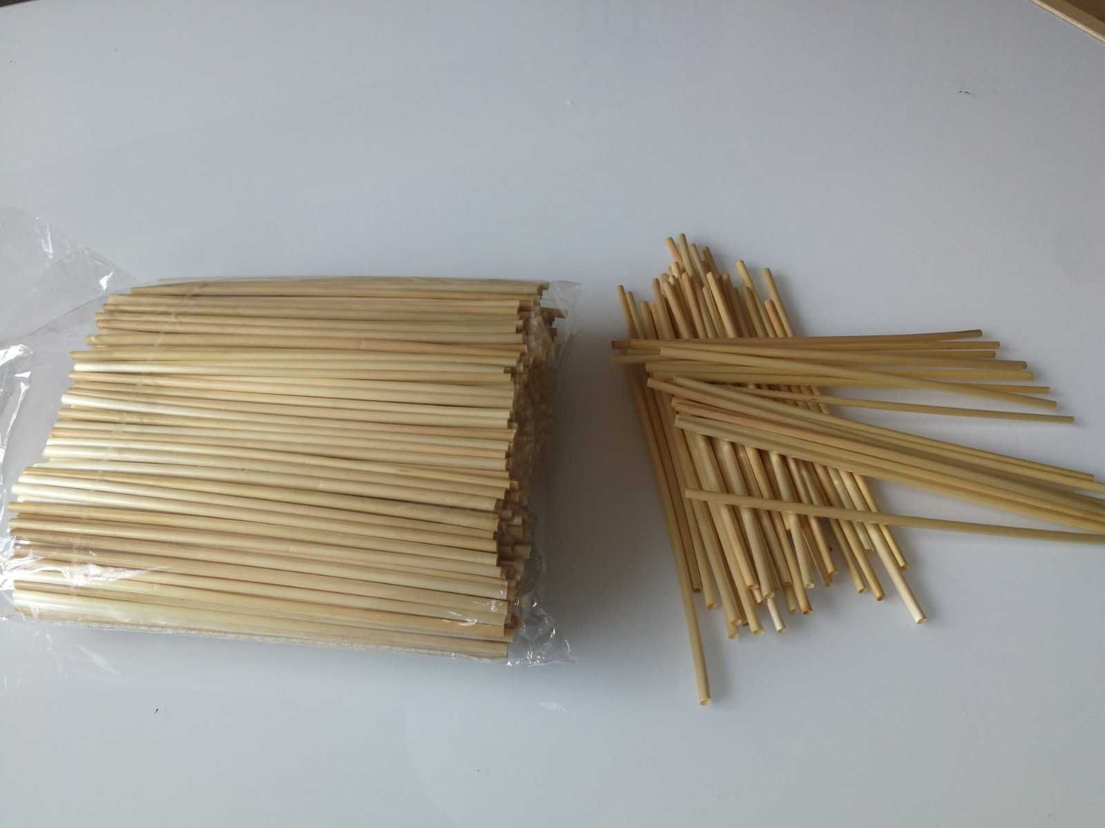 Сламки от пшенични стъбла - 500 бр/пакет