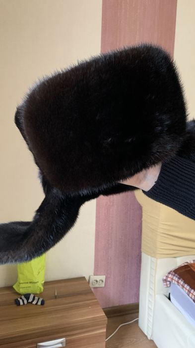 Мужская гапка ушанка