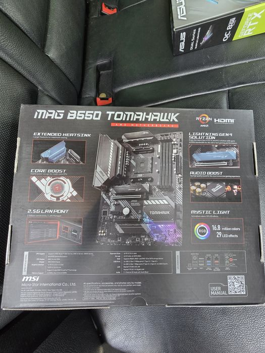 Placa de baza MSI MAG b550 tomahauwk
