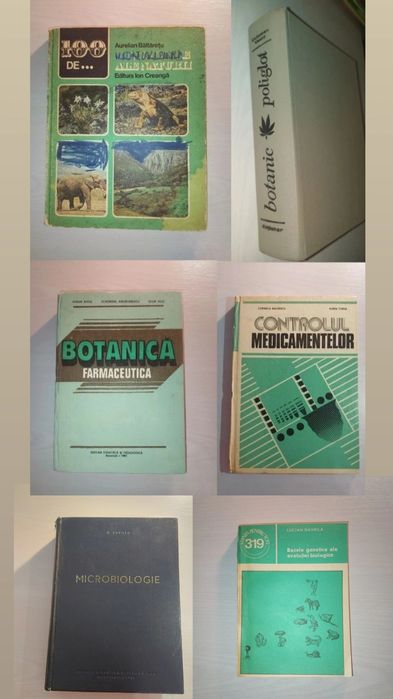 Manuale informatică. Cărți Biochimie, botanică, istorie, ortografie