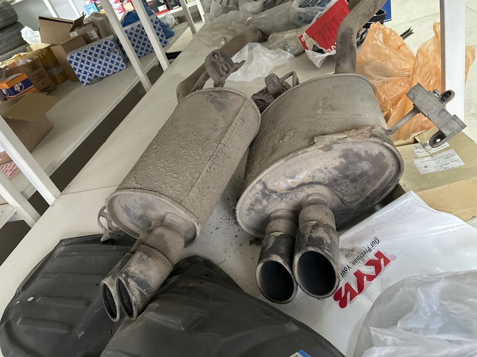 Глушитель на бмв х5 е53