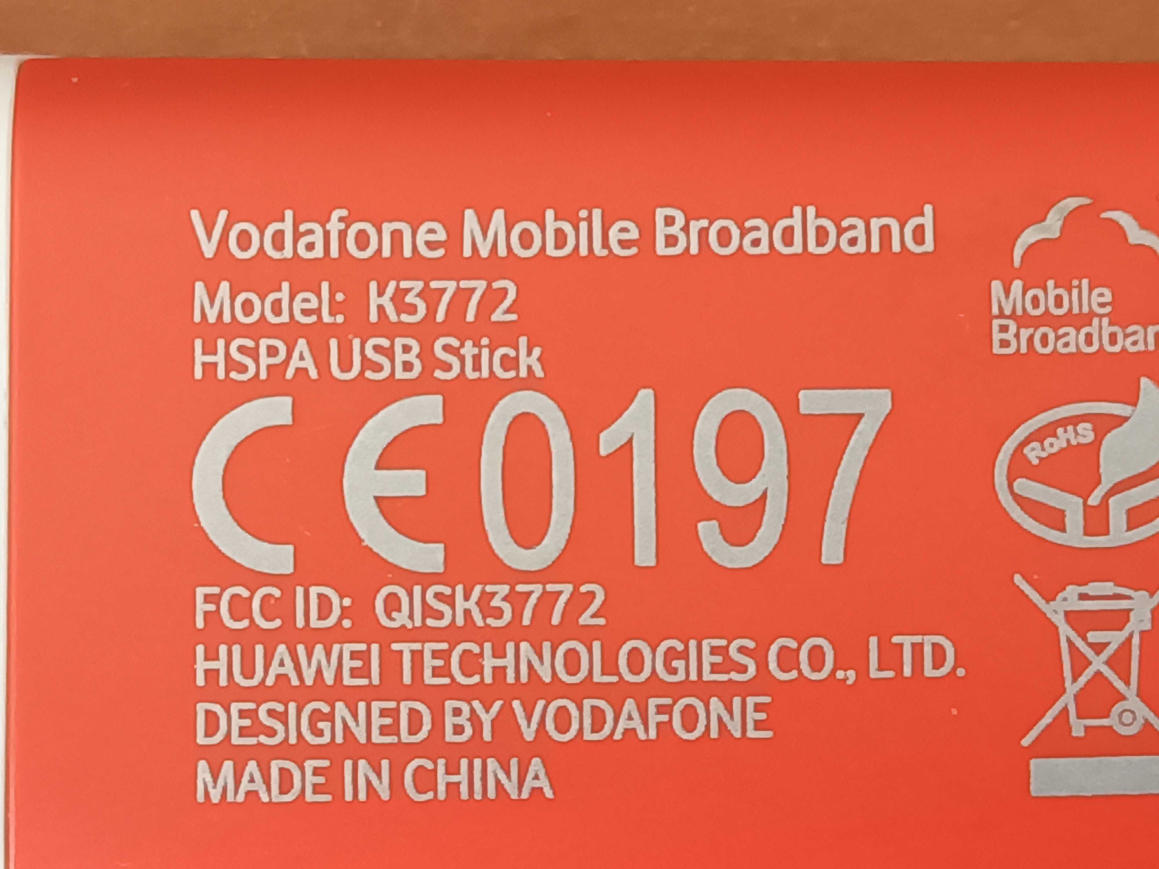 Modem USB cartela SIM 3G Huawei K3772  necodat