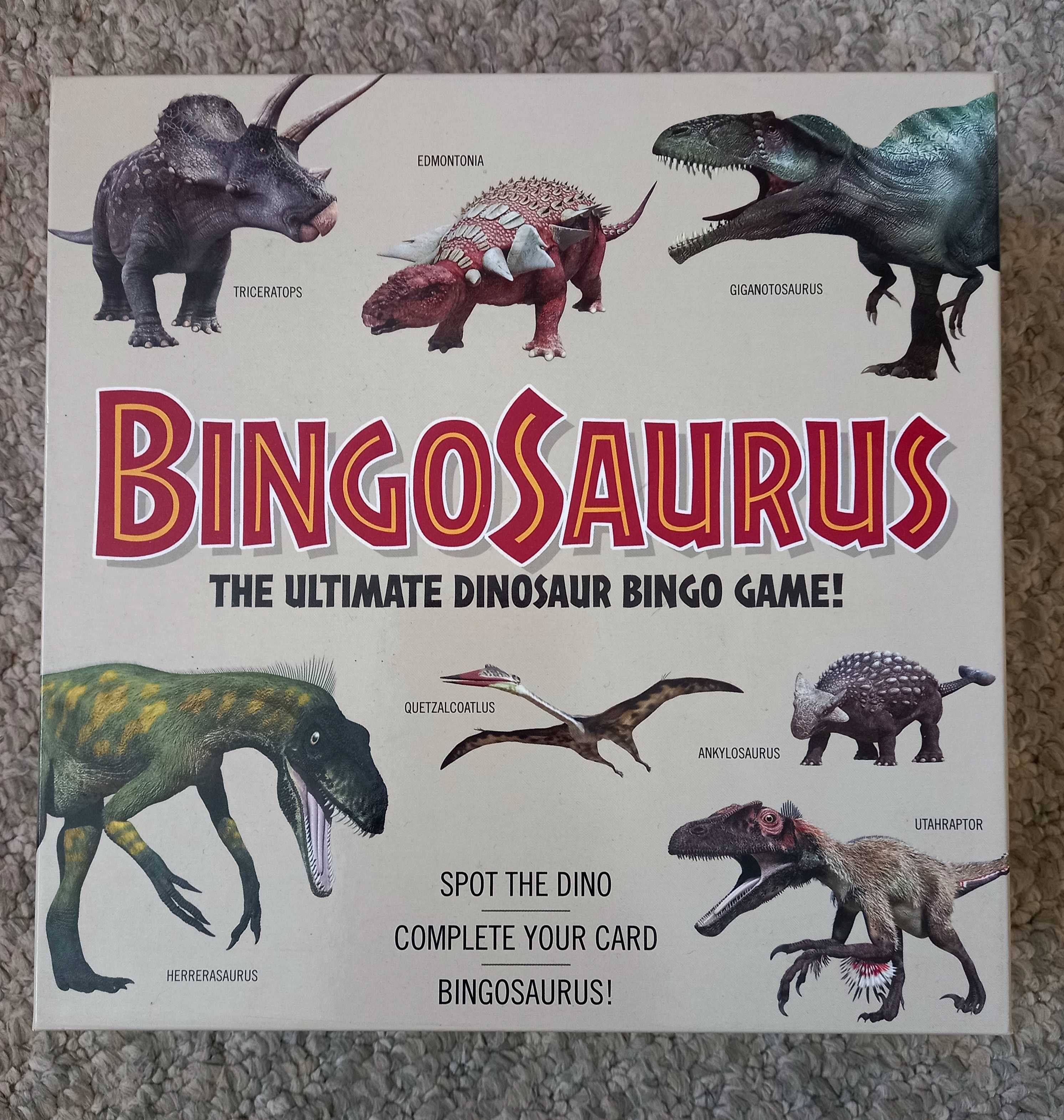 Bingosaurus - joc de societate pentru copii