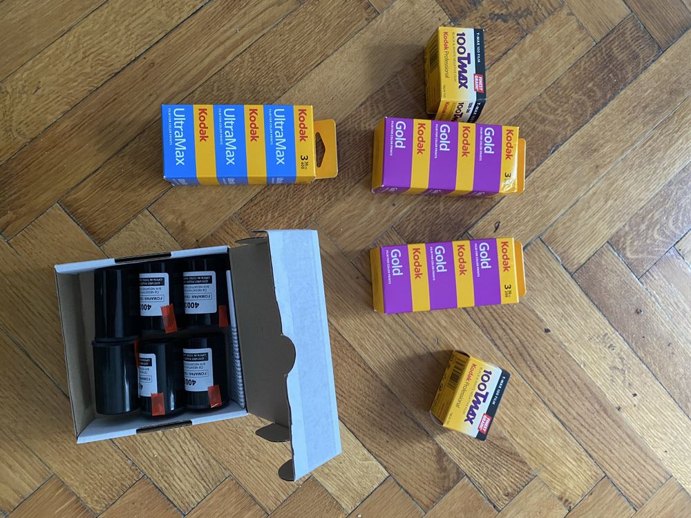 20 Rolls of 35mm film