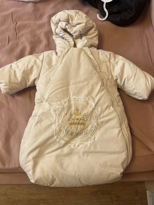 Теплый конверт на выписку