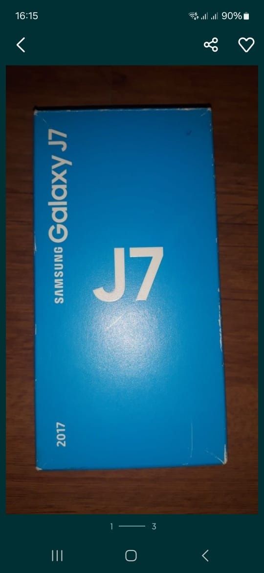 Смартфон Samsung galaxy J7 (2018 года).