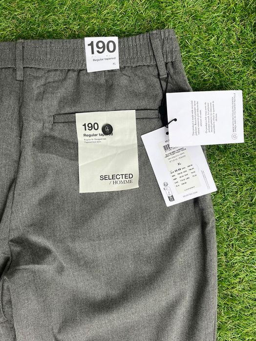 Мъжки панталон: Selected Homme  SLH190-REG Tapered Leroy Pleat Pant XL