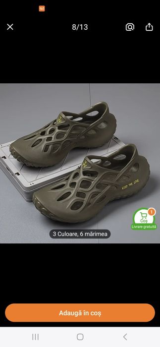 Pantofi pescuit EVA marime 43