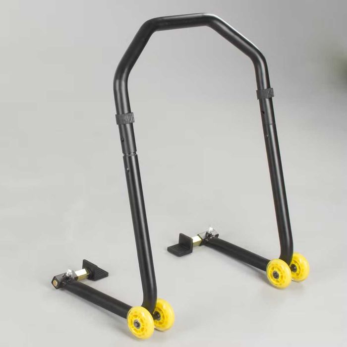 Stander/Suport Moto Proworks 2-in-1 fata/spate cu 3 adaptoare - Negru