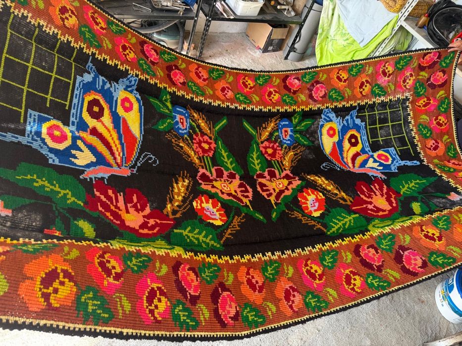 Covoare si macate tesute manual la razboi anii ‘40 - ‘50