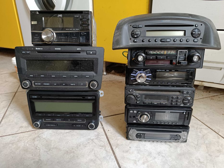 radiocasetofoane si cd auto VW skoda jvc philips