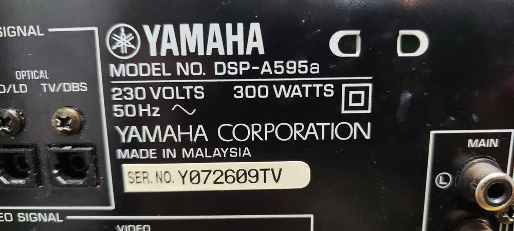 Amplificator Audio DEFECT Yamaha DSP-A595a Statie Audio Amplituner