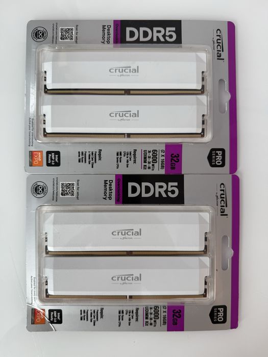 Ddr 5 6000 mt/s Crucial pro series