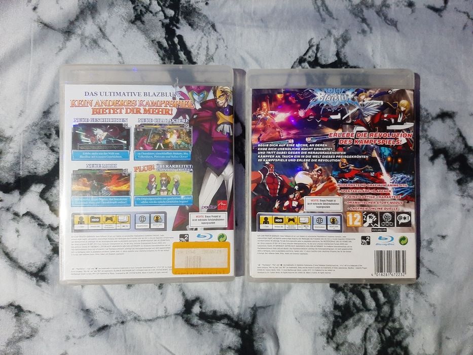 Vând 2 BLAZBLUE CALAMITY 1 și 2 în stare bună ps PlayStation 3