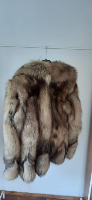 Haina blană vulpe preț bun