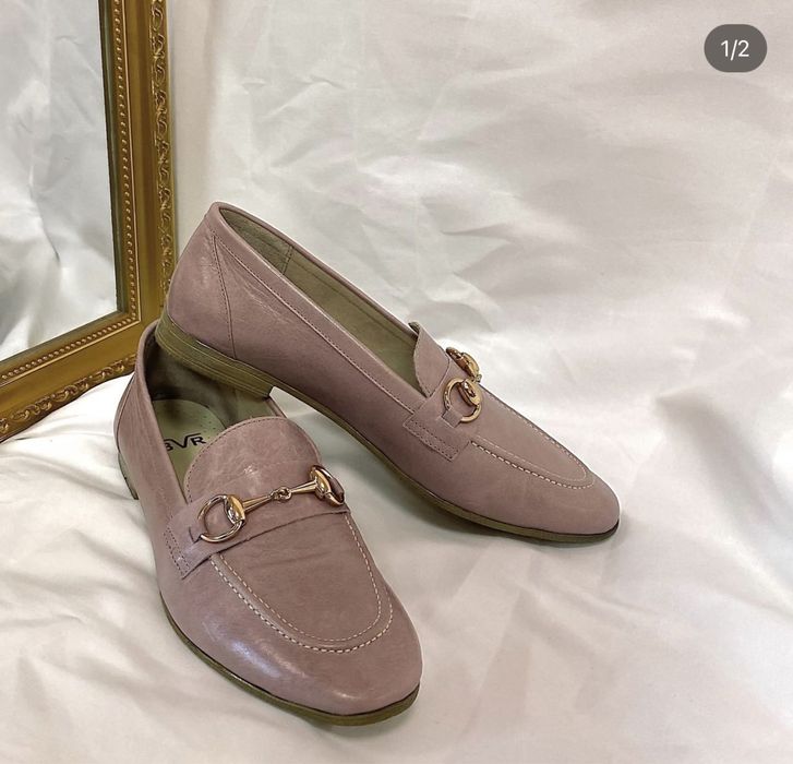 Женские лоферы от турецкого бренда Baver, выходили 1 раз. Мягкие, крас