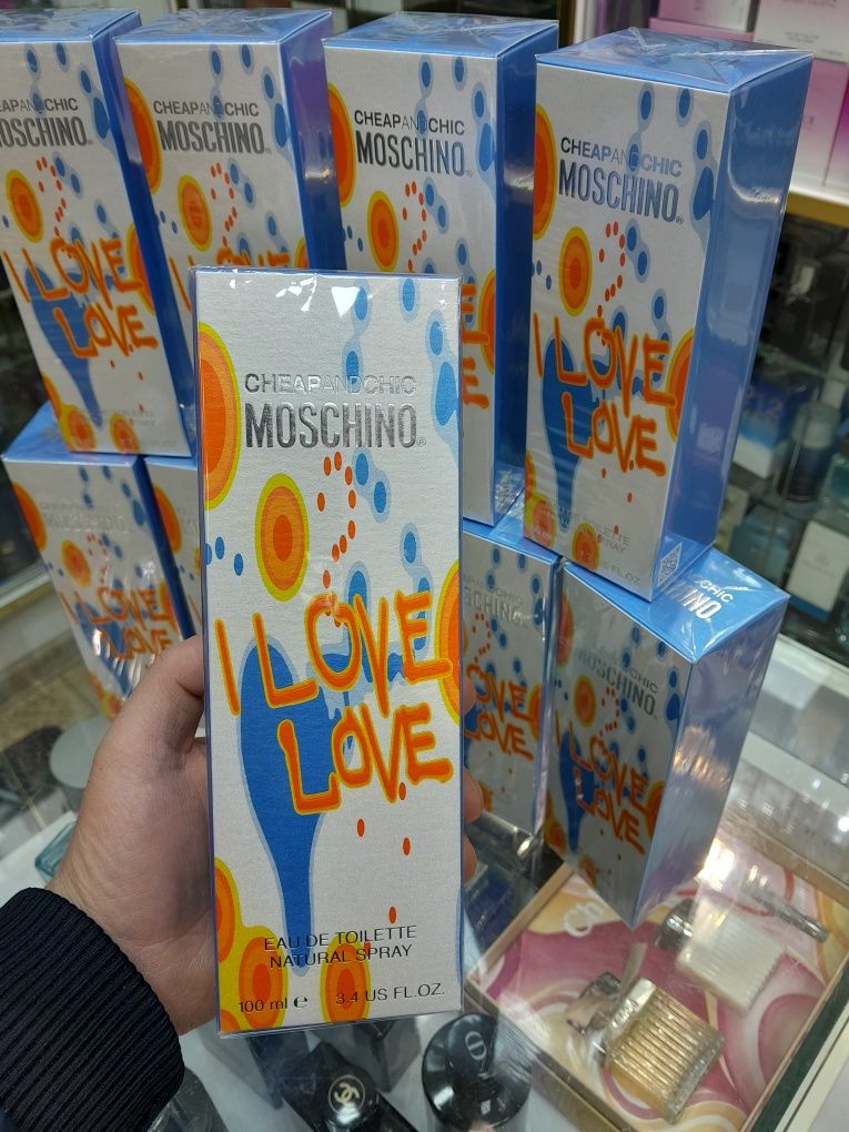 Original jenski Moschino I love love Edt 100ml