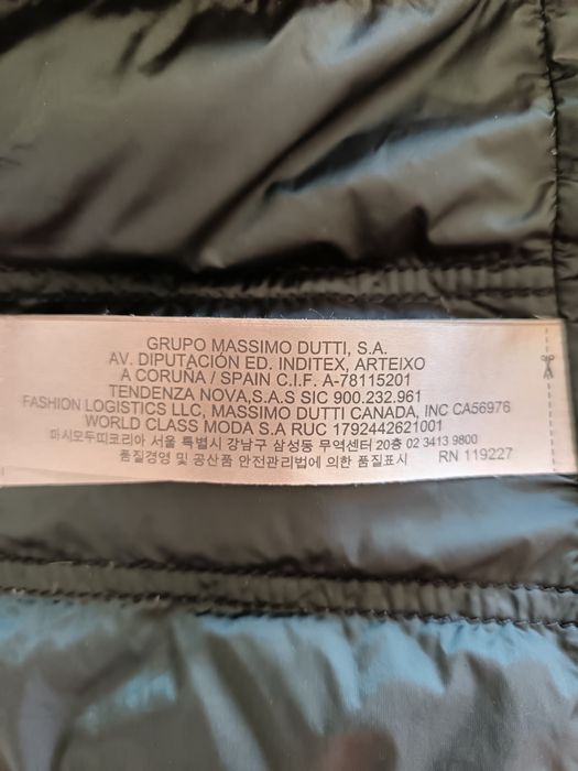 Geacă puf Massimo Dutti, damă