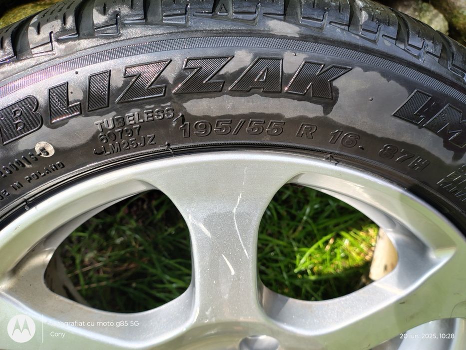 Jante cu cauciucuri Renault 195 55 15