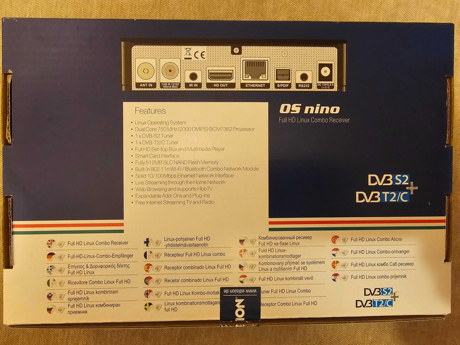 Сателитен и кабелен приемник EDISION OS Mini Full HD