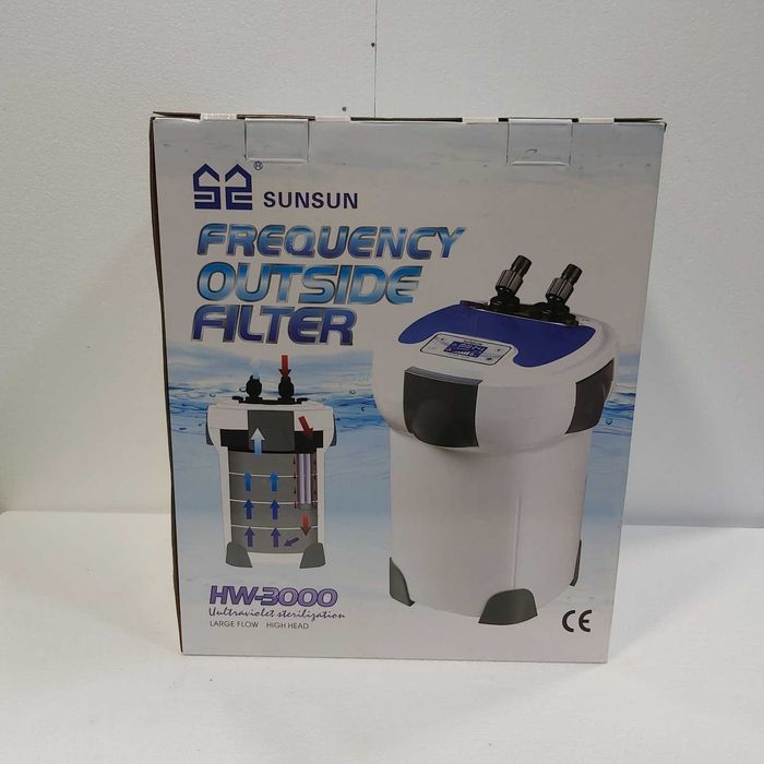 Външен филтър за аквариум с UV лампа SUS SUN HW 3000