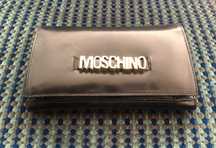 Дамско кожено портмоне ръчна изработка марка Moschino