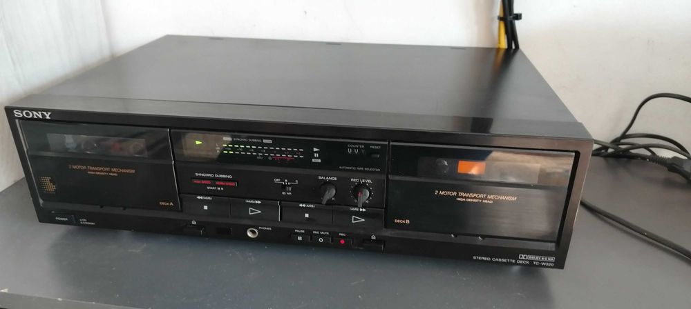 Casetofon dublu deck Sony