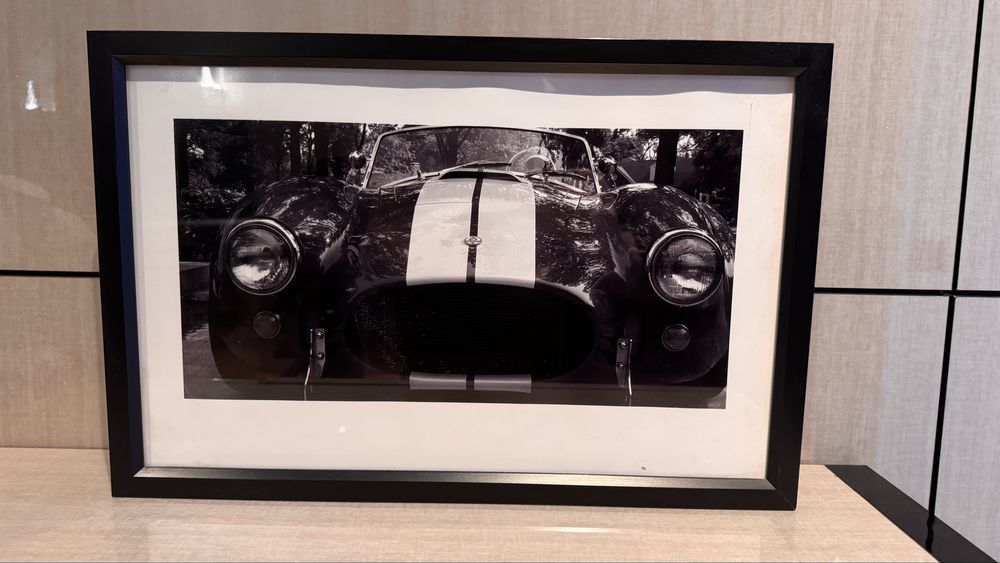 Tablou de casa masina vintage