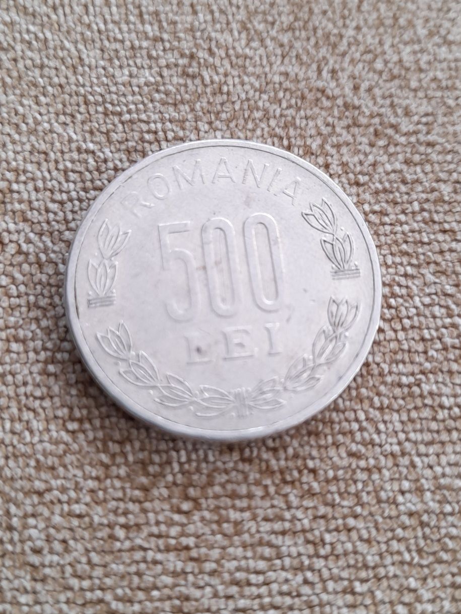 500 Lei × Moneda Românească
