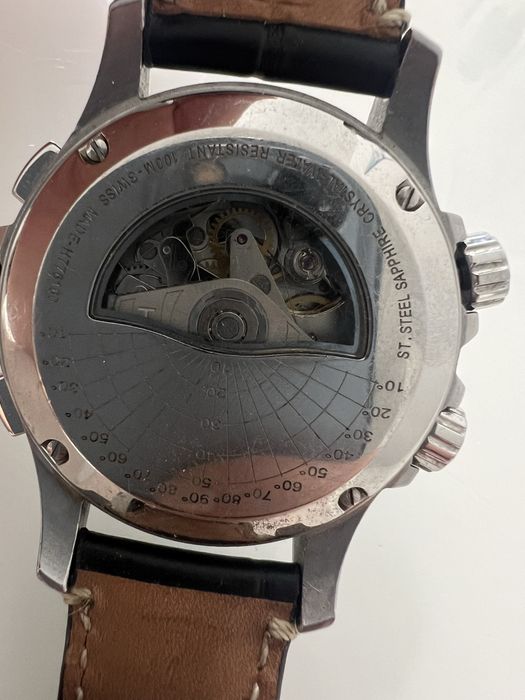 Hamilton Khaki X-Wind Automatic Chronograph, швейцарски