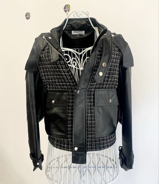 Кожено Яке Ново - zara, bershka