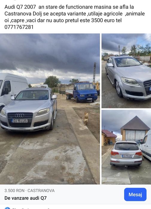 Audi q7 de vanzare