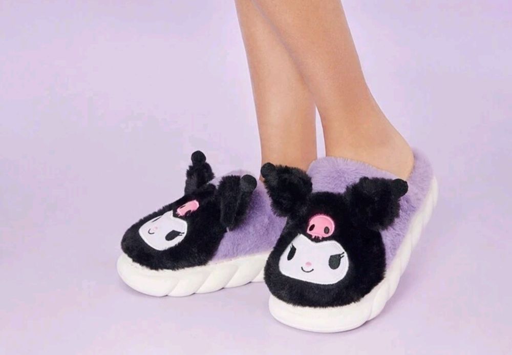 Papuci Kuromi noi cu etichetă papuci de casă kuromi